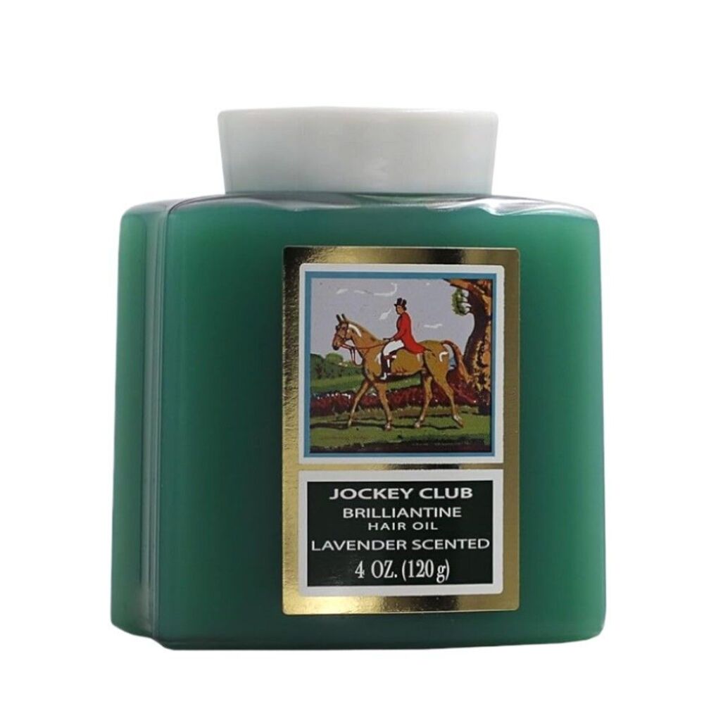 Jockey Club Brilliantine Hair Oil 4 oz Solid Lavender Scent All Hair Types New